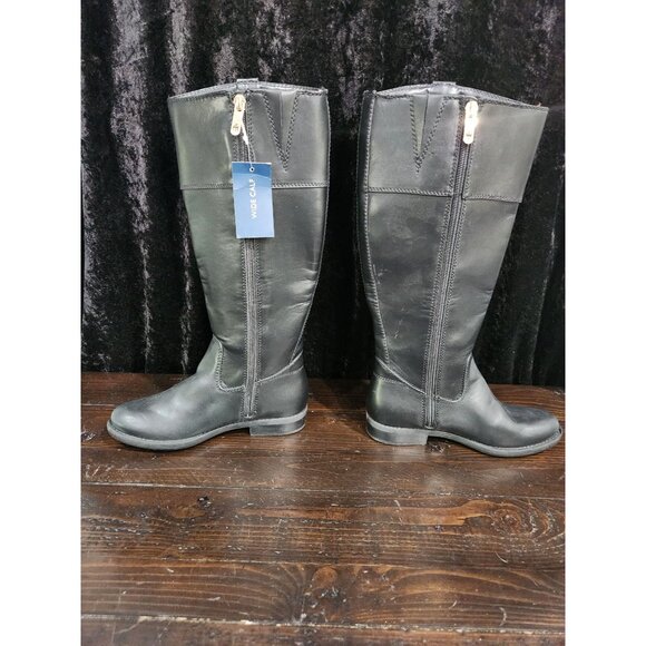 NEW Tommy Hilfiger Shano Wide Calf Riding Boots/Sz. 5M WC - Picture 3 of 11